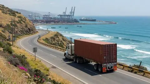 Ruta Santiago – San Antonio — carga import/export