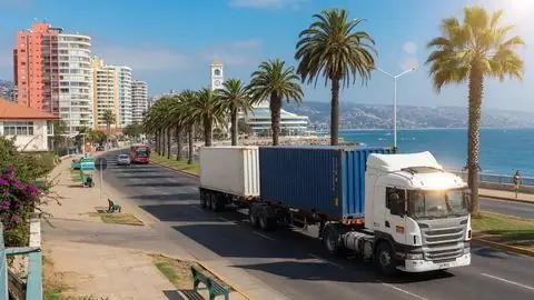 Ruta Santiago – Viña del Mar — carga import/export