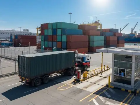 Fletes a puerto: importación y exportación