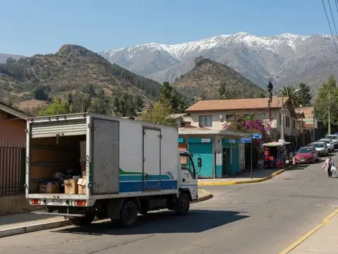 Cobertura de transporte de carga en Peñalolén