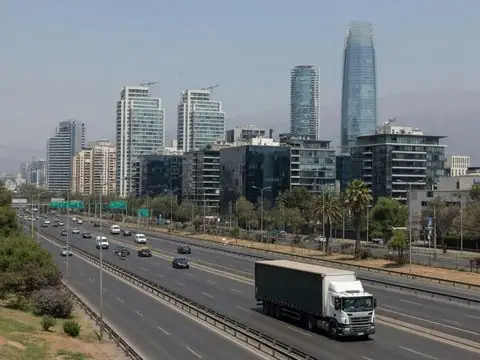 Cobertura de transporte de carga en Santiago